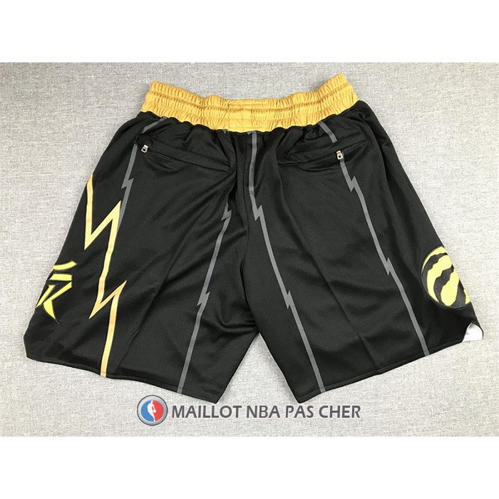 Short Tornto Raptors Ville Just Don 2021-22 Noir